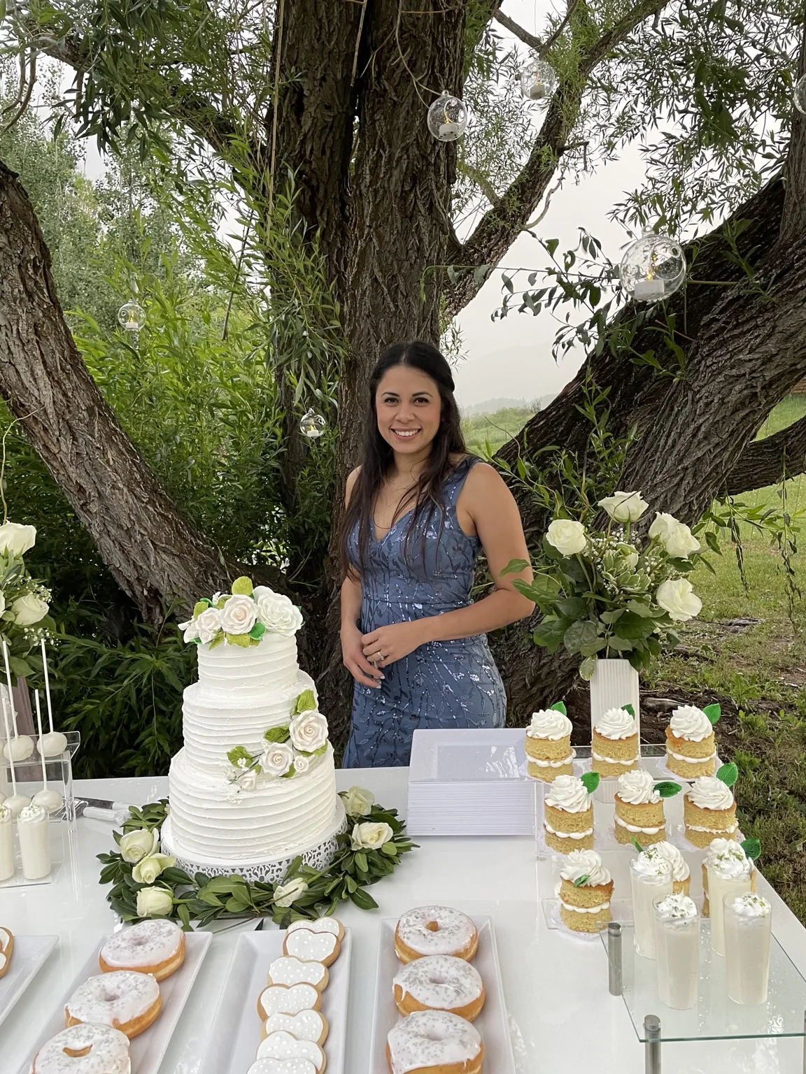 Behind the bakery cake by Blue Skye Cakes